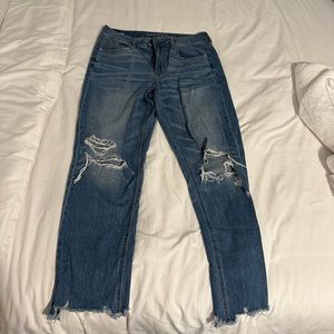 American Eagle High Rise Tomgirl Jean Size 10 Long